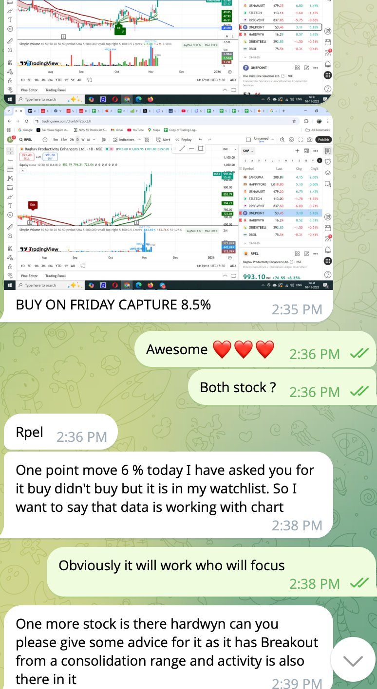 Telegram testimonial